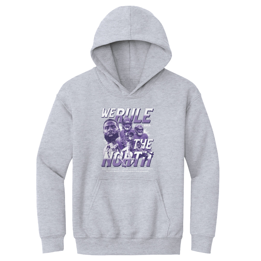 Lamar Jackson Kids Youth Hoodie | 500 LEVEL