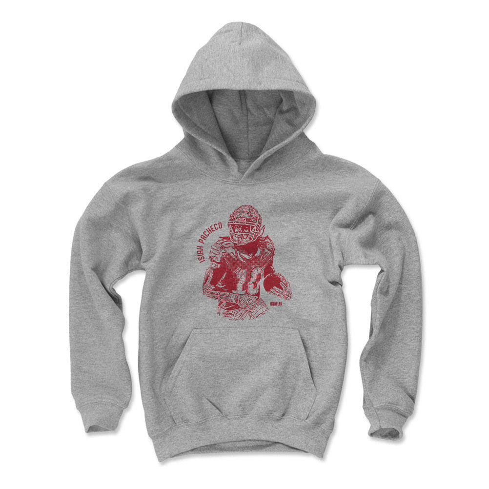 Isiah Pacheco Kids Youth Hoodie | 500 LEVEL