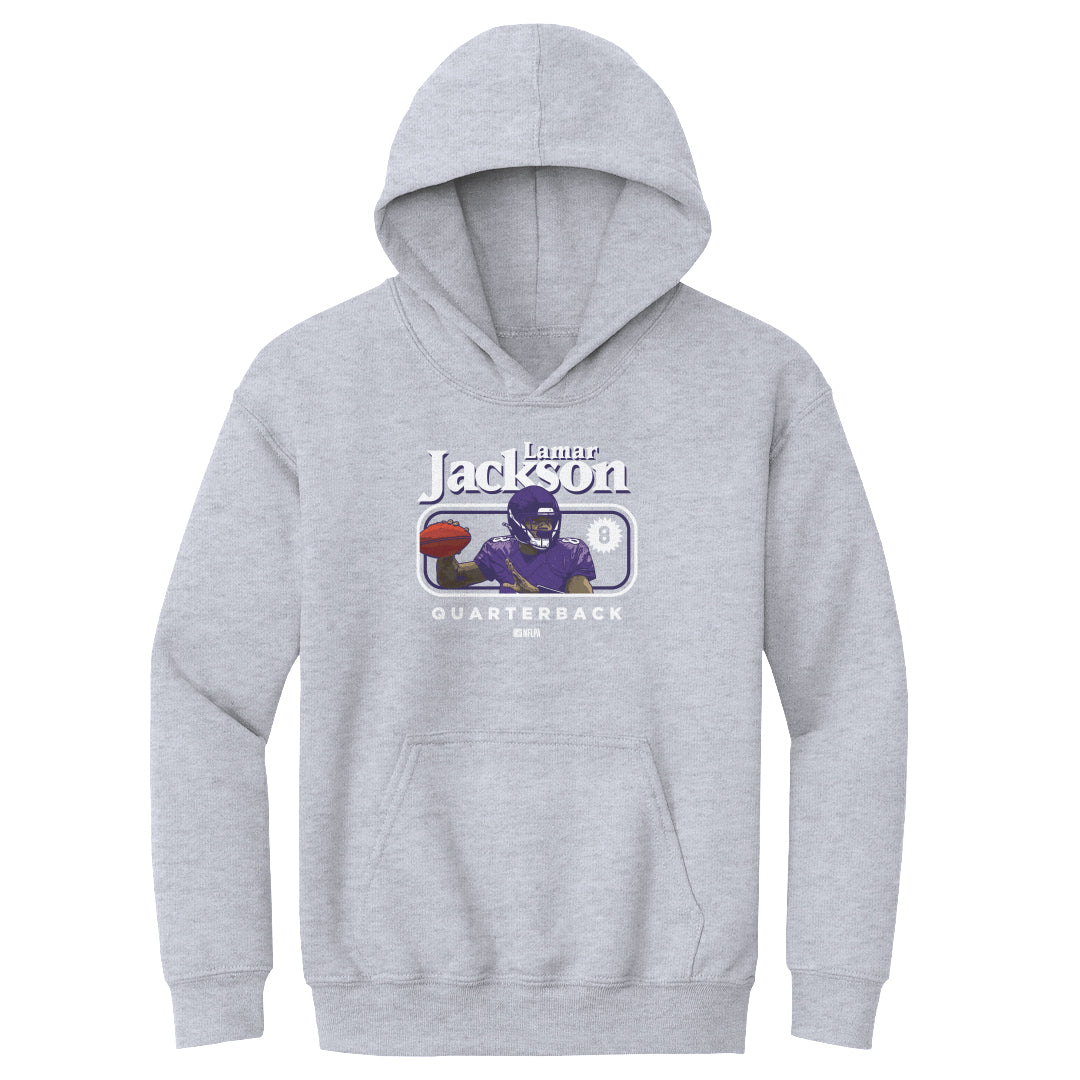 Lamar Jackson Kids Youth Hoodie | 500 LEVEL