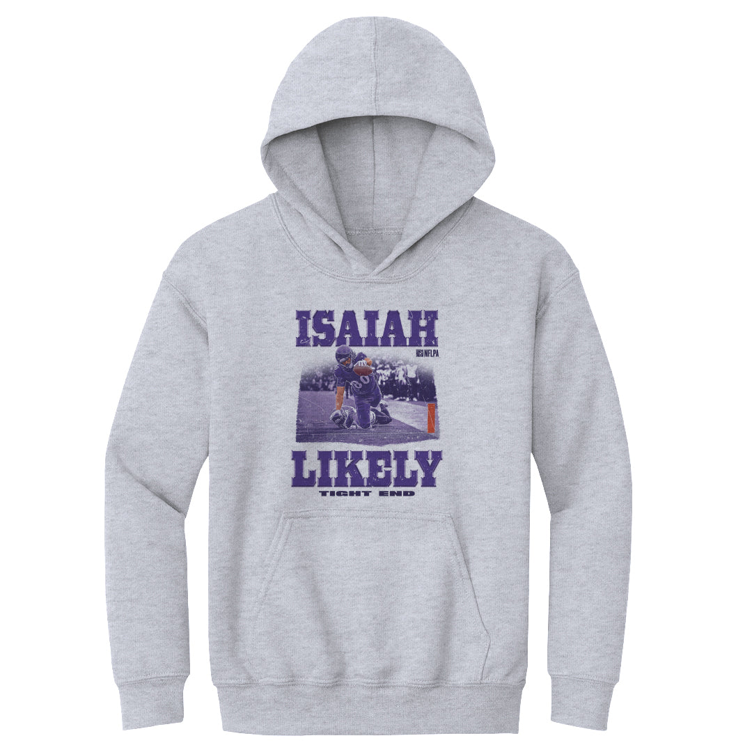 Isaiah Likely Kids Youth Hoodie | 500 LEVEL