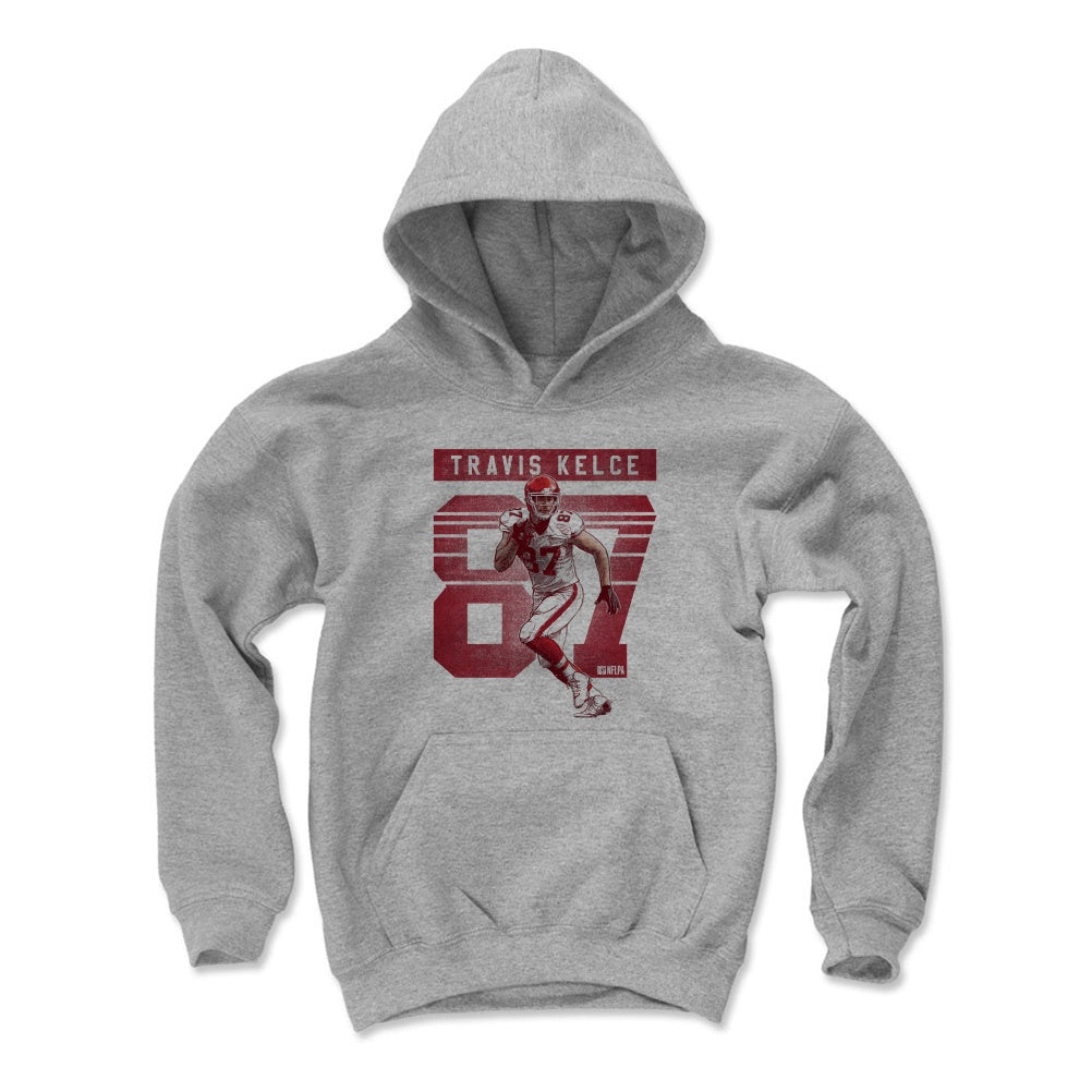 Travis Kelce Kids Youth Hoodie | 500 LEVEL