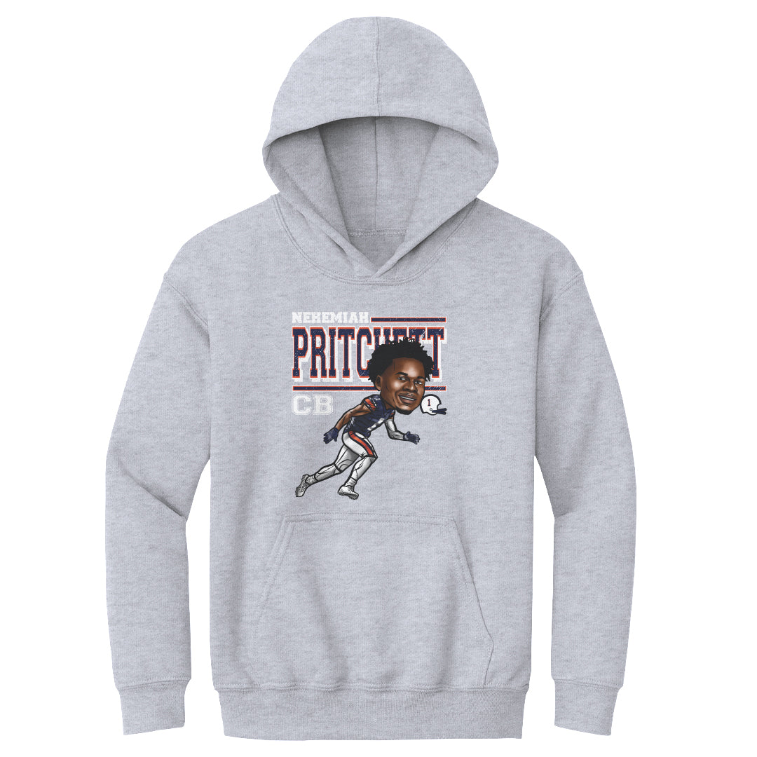 Nehemiah Pritchett Kids Youth Hoodie | 500 LEVEL