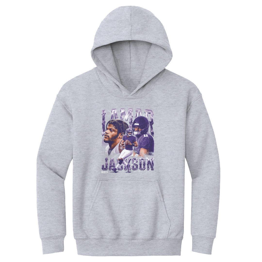 Lamar Jackson Kids Youth Hoodie | 500 LEVEL