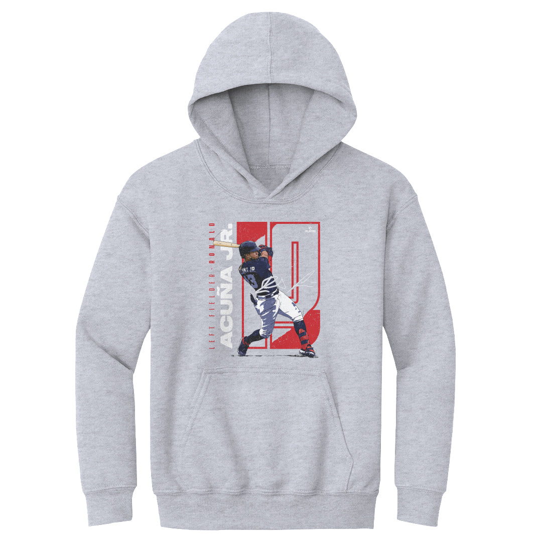 Ronald Acuna Jr. Kids Youth Hoodie | 500 LEVEL