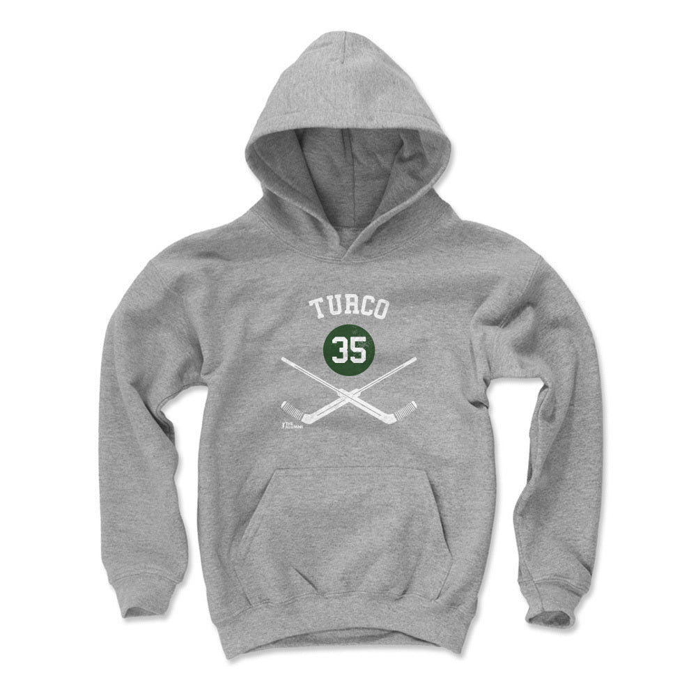 Marty Turco Kids Youth Hoodie | 500 LEVEL