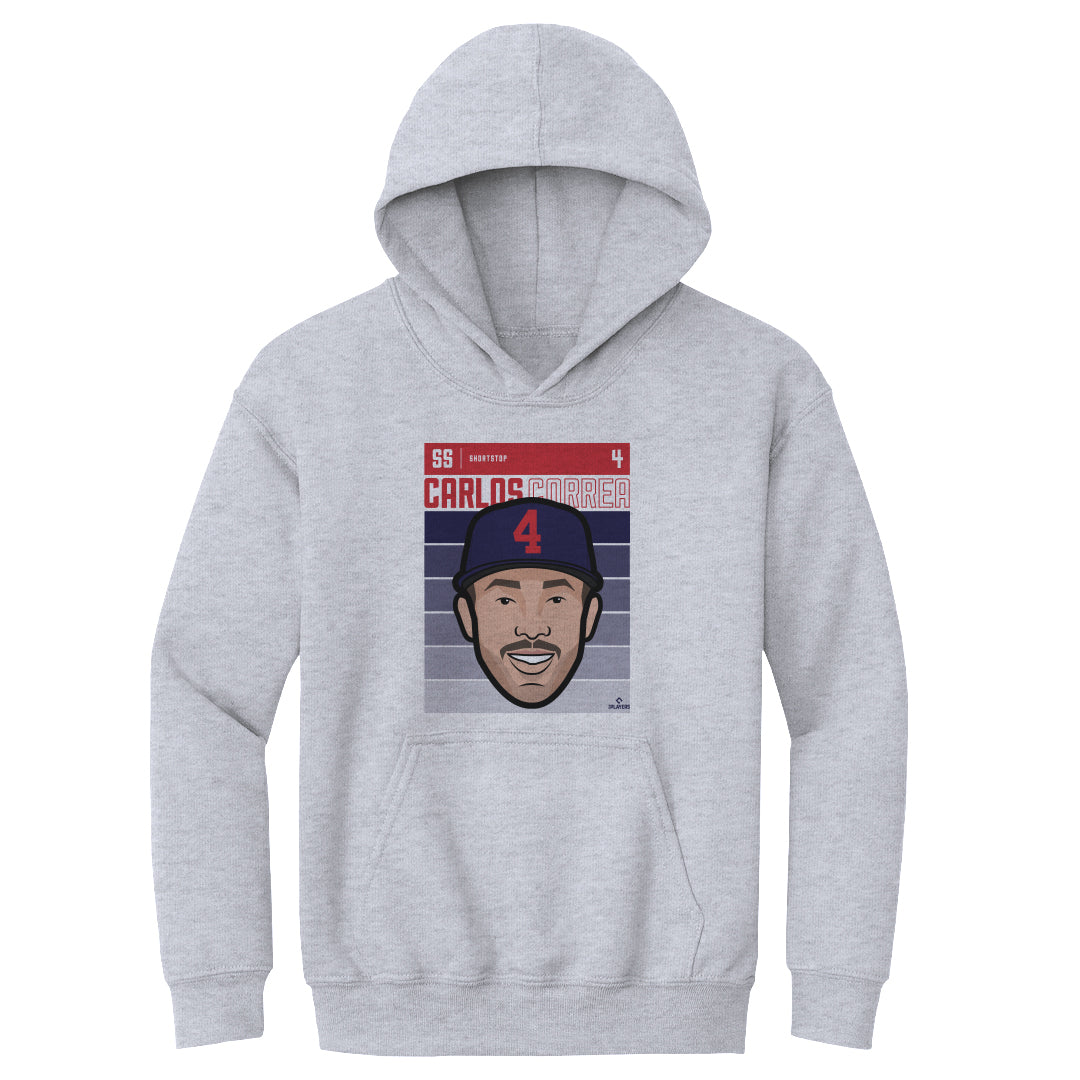 Carlos Correa Kids Youth Hoodie | 500 LEVEL