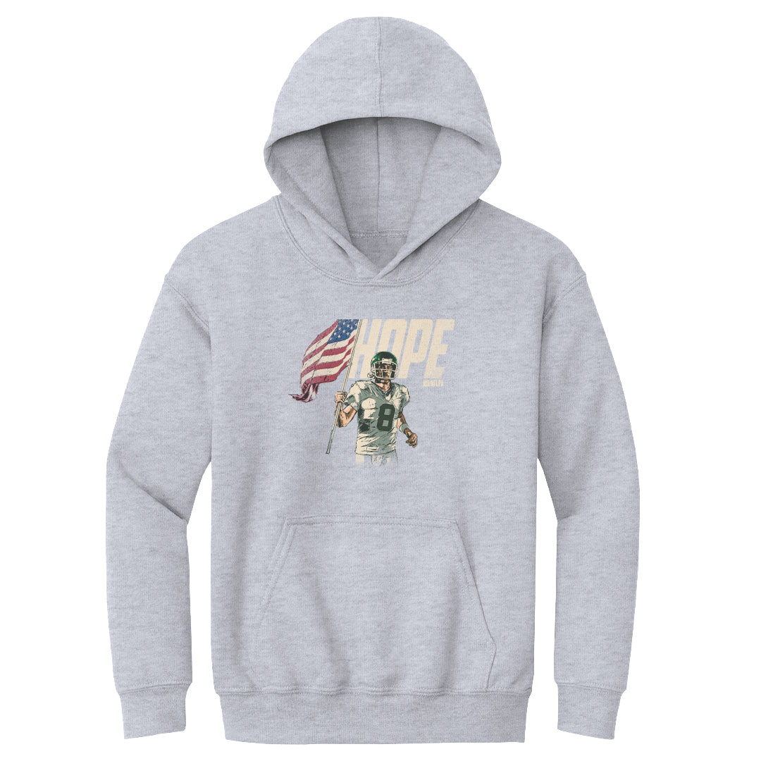 Aaron Rodgers Youth Hoodie  New York Football Kids Youth Hoodie