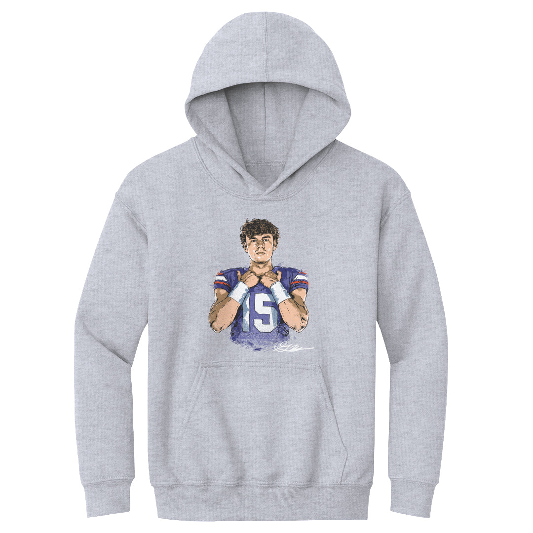 Graham Mertz Kids Youth Hoodie | 500 LEVEL