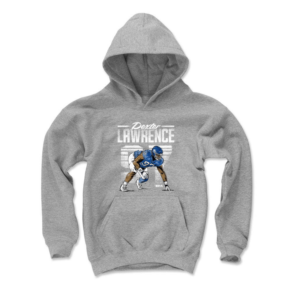 Tshirtsedge Dexter Lawrence II Backer T-Shirt - Royal