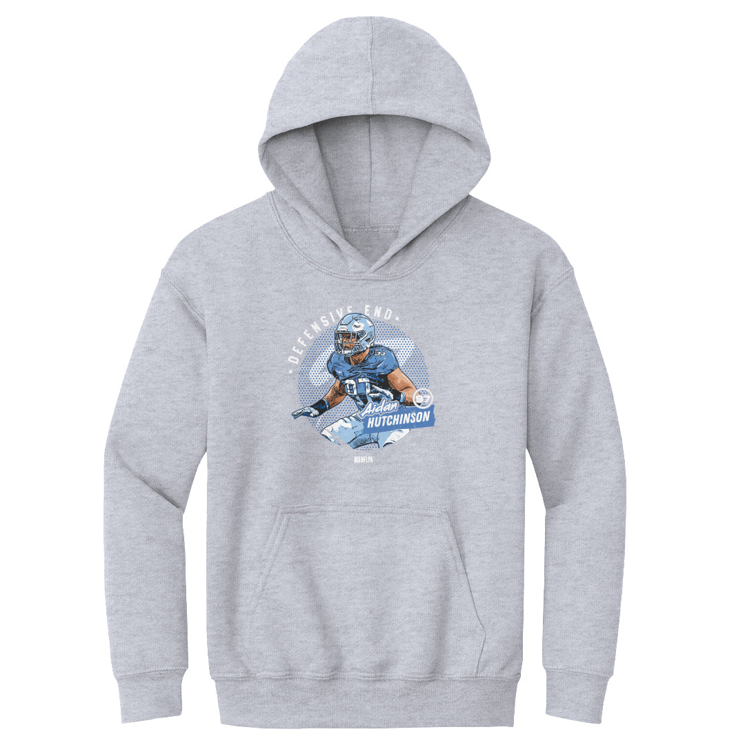 Aidan Hutchinson Kids Youth Hoodie | 500 LEVEL