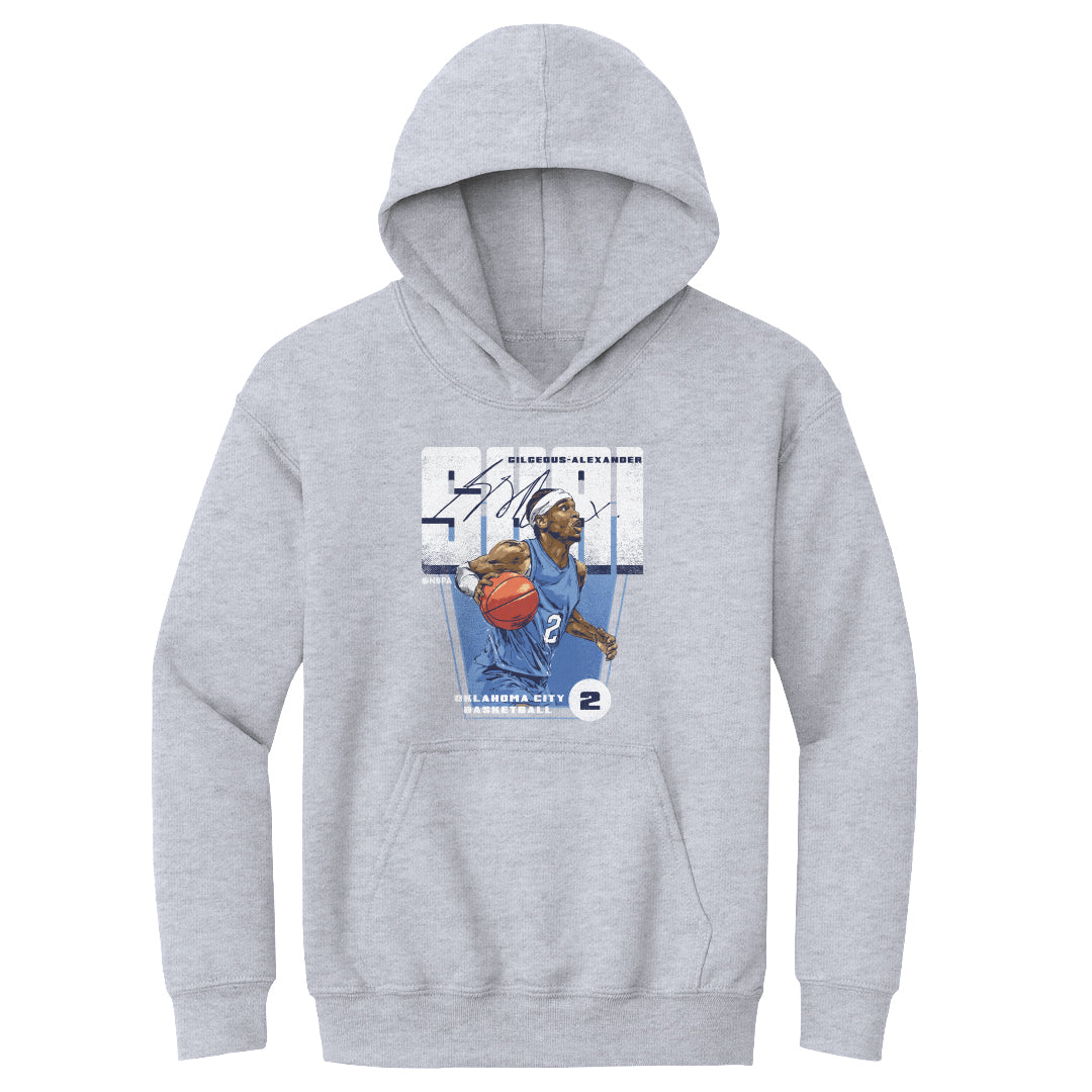 Shai Gilgeous-Alexander Kids Youth Hoodie | 500 LEVEL