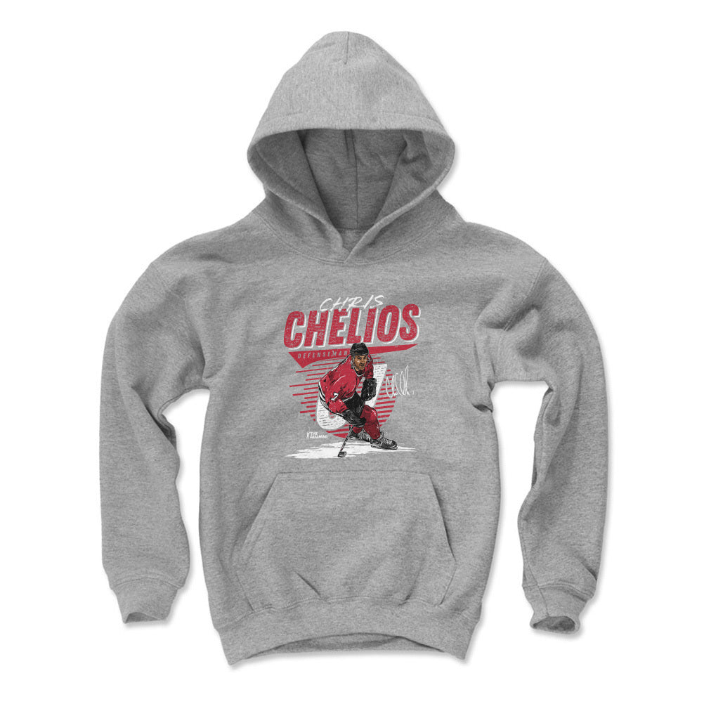 Chris Chelios Kids Youth Hoodie | 500 LEVEL