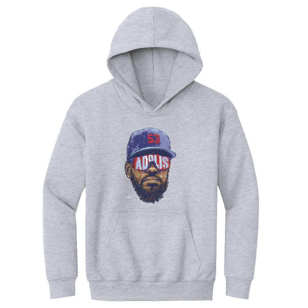 Adolis Garcia Kids Youth Hoodie | 500 LEVEL