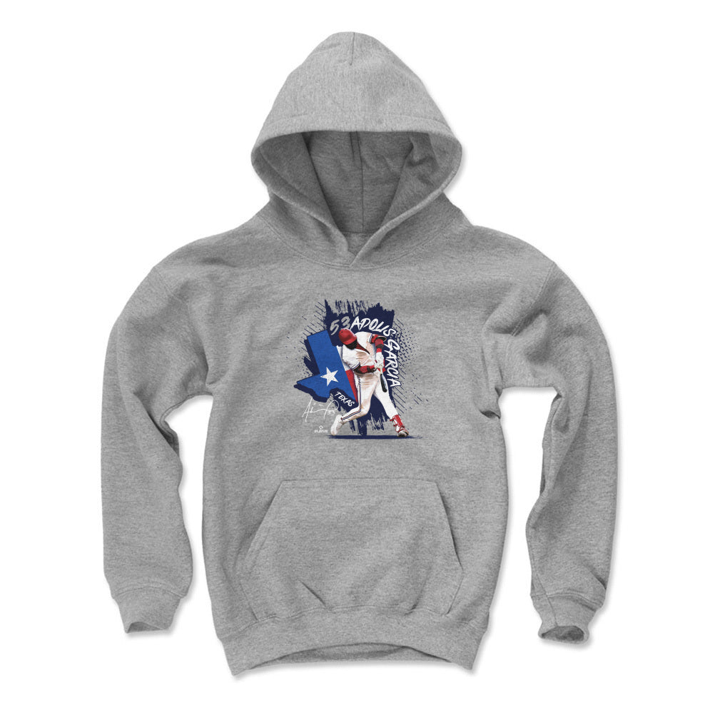 Adolis Garcia Kids Youth Hoodie | 500 LEVEL