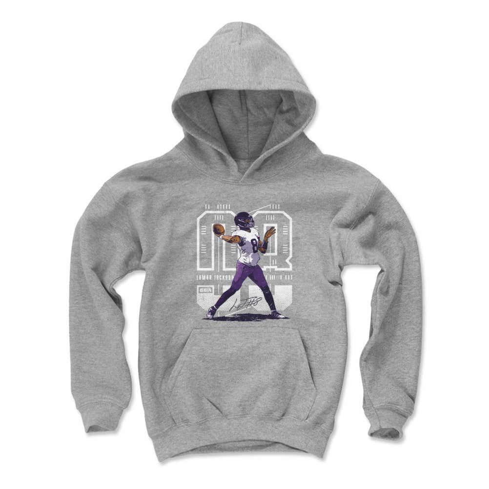 Lamar Jackson Kids Youth Hoodie | 500 LEVEL