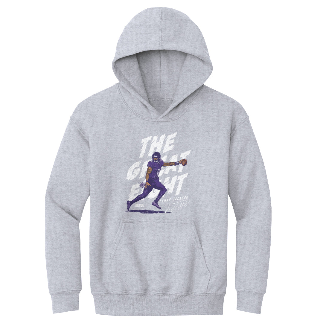 Lamar Jackson Kids Youth Hoodie | 500 LEVEL