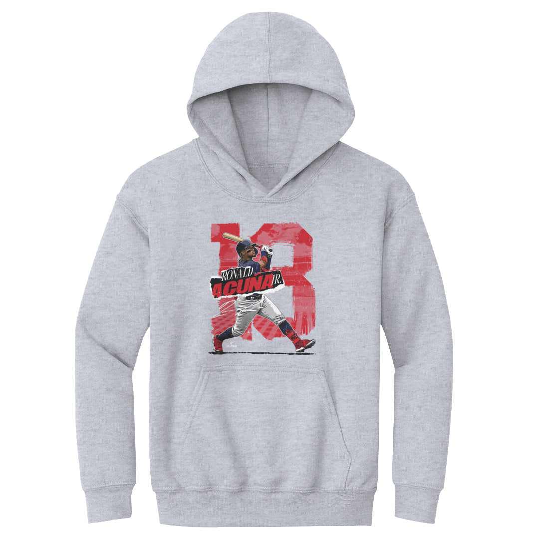 Ronald Acuna Jr. Kids Youth Hoodie | 500 LEVEL