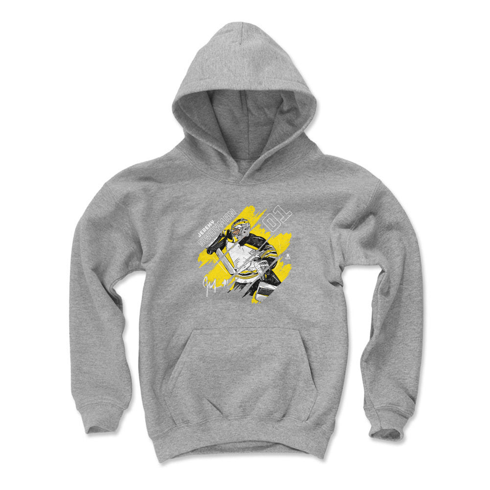 Jeremy Swayman Kids Youth Hoodie | 500 LEVEL