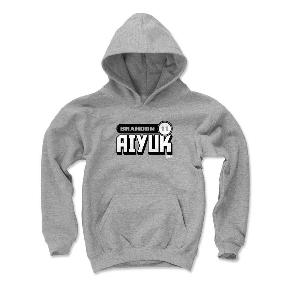 Brandon Aiyuk Kids Youth Hoodie | 500 LEVEL