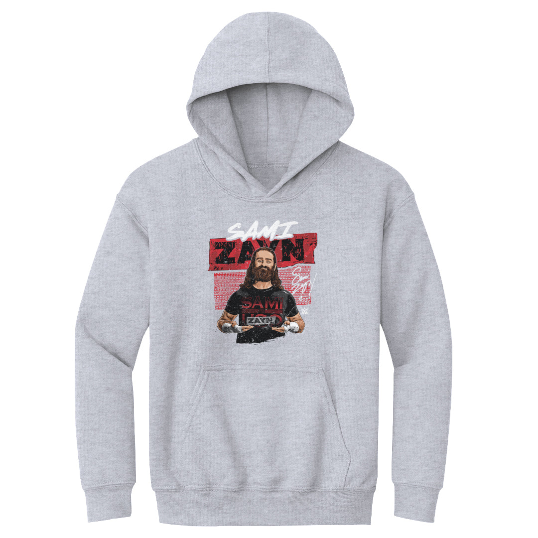 Sami Zayn Kids Youth Hoodie | 500 LEVEL