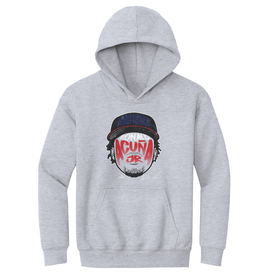 Ronald Acuna Jr. Kids Youth Hoodie | 500 LEVEL