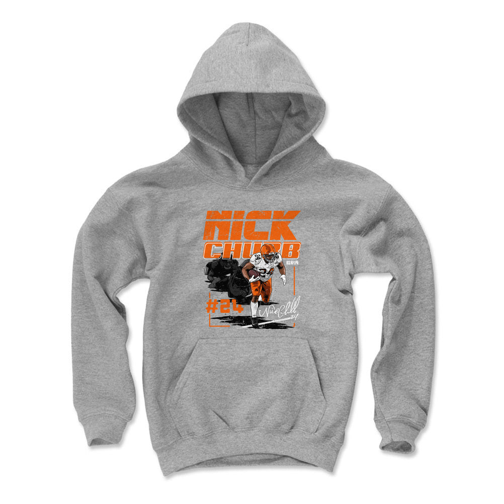 Nick Chubb Kids Youth Hoodie | 500 LEVEL