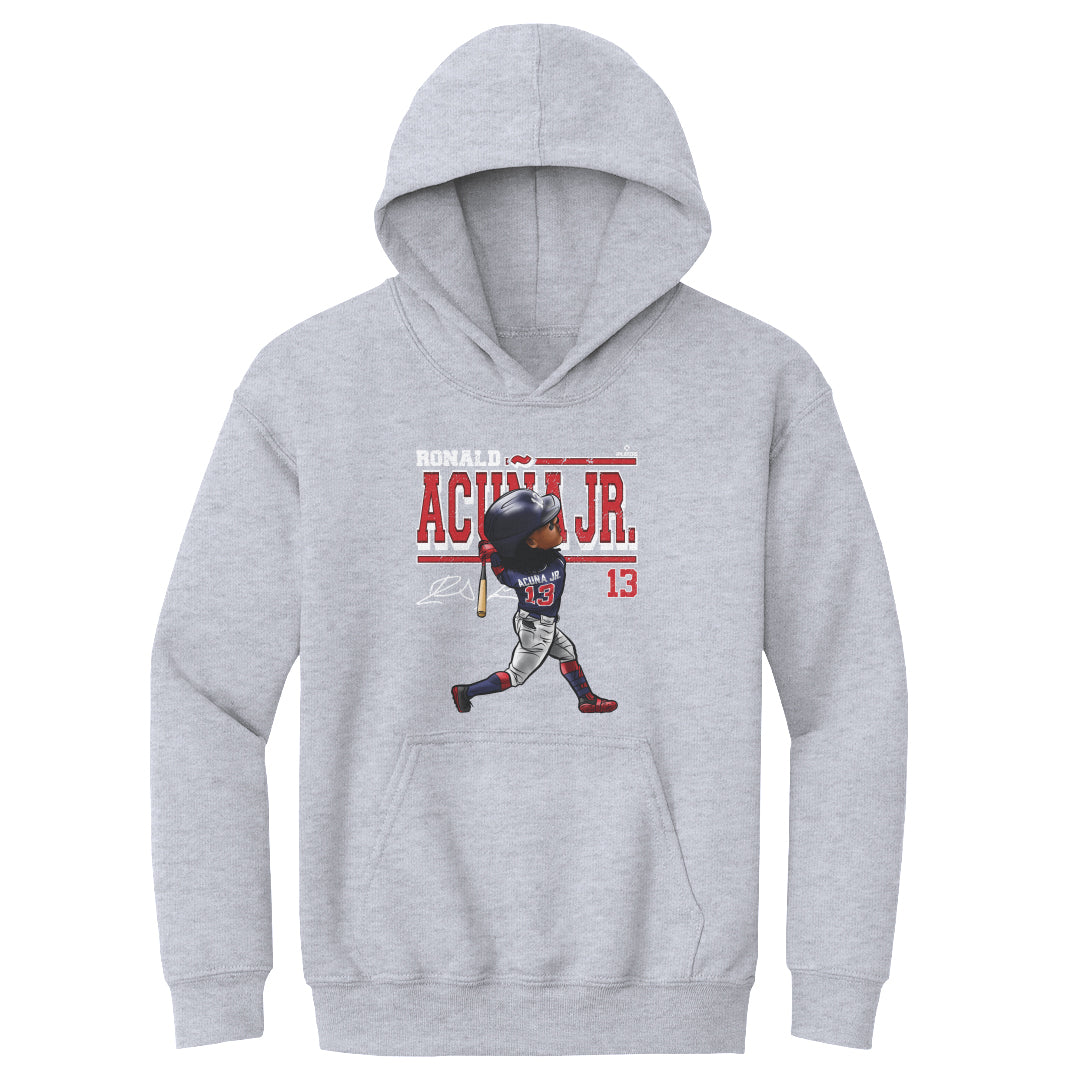 Ronald Acuna Jr. Kids Youth Hoodie | 500 LEVEL