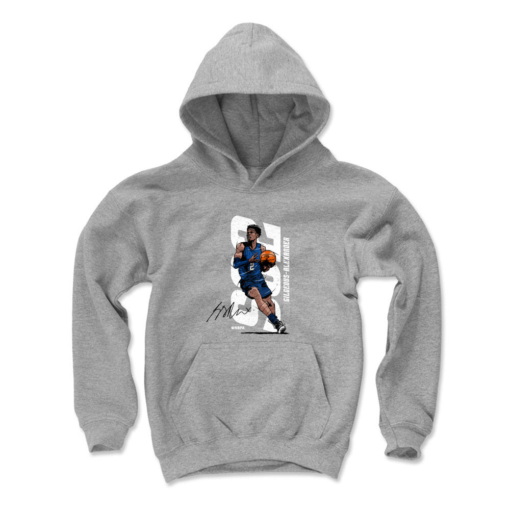 Shai Gilgeous-Alexander Kids Youth Hoodie | 500 LEVEL