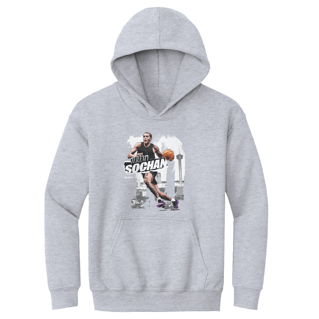 Jeremy Sochan Kids Youth Hoodie | 500 LEVEL