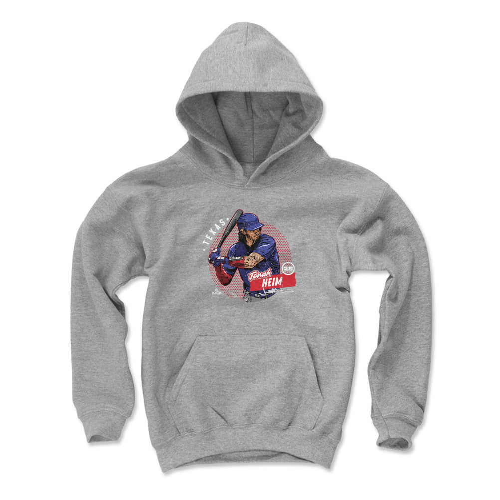 Jonah Heim Kids Youth Hoodie | 500 LEVEL