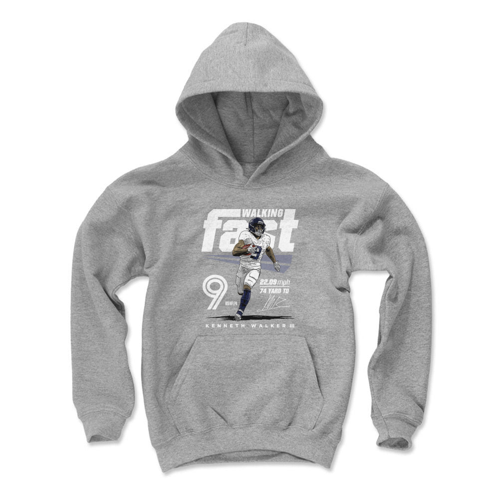 Kenneth Walker III Kids Youth Hoodie | 500 LEVEL