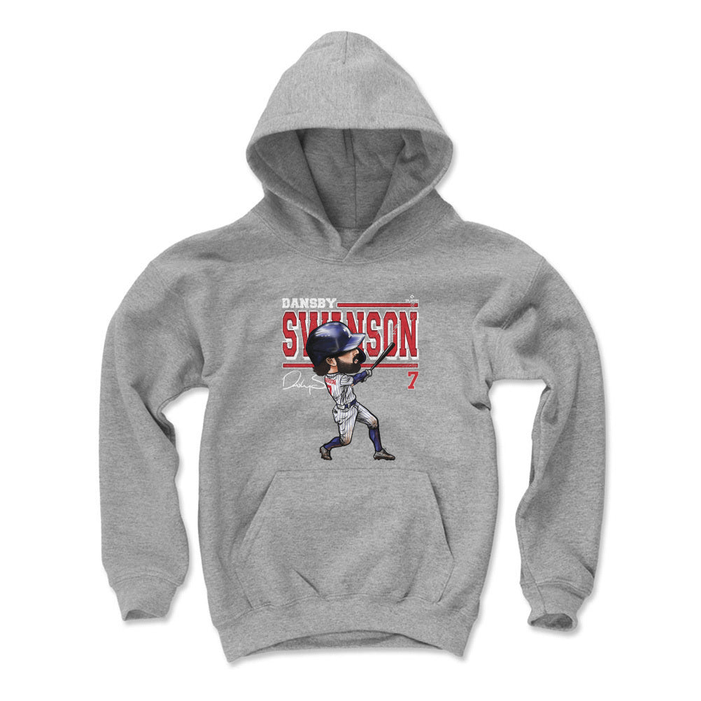 Dansby Swanson Kids Youth Hoodie | 500 LEVEL