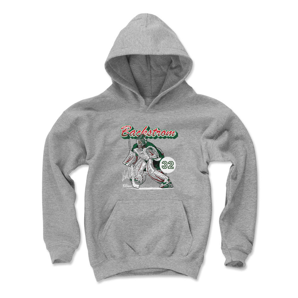 Niklas Backstrom Kids Youth Hoodie | 500 LEVEL