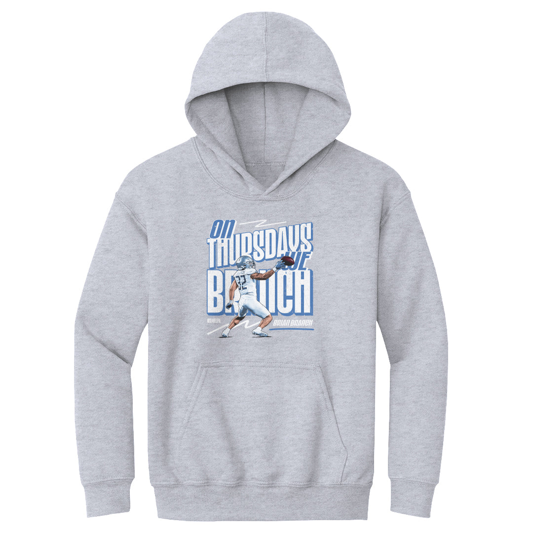 Brian Branch Kids Youth Hoodie | 500 LEVEL