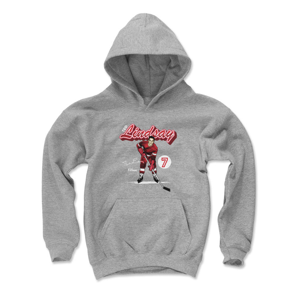 Ted Lindsay Kids Youth Hoodie | 500 LEVEL