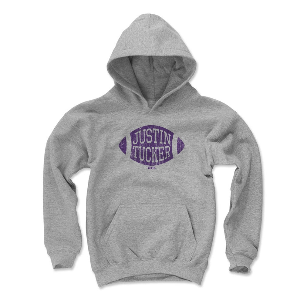 Justin Tucker Kids Youth Hoodie | 500 LEVEL