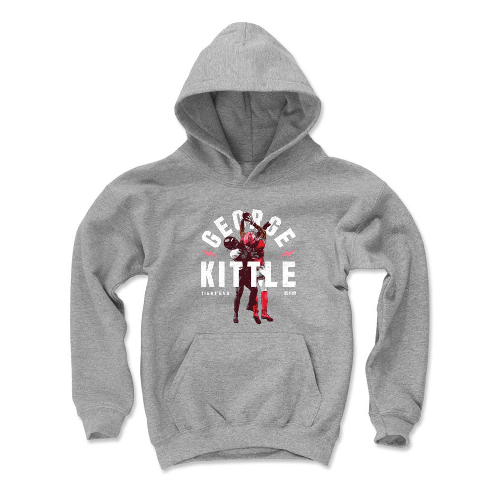 George Kittle Kids Youth Hoodie | 500 LEVEL