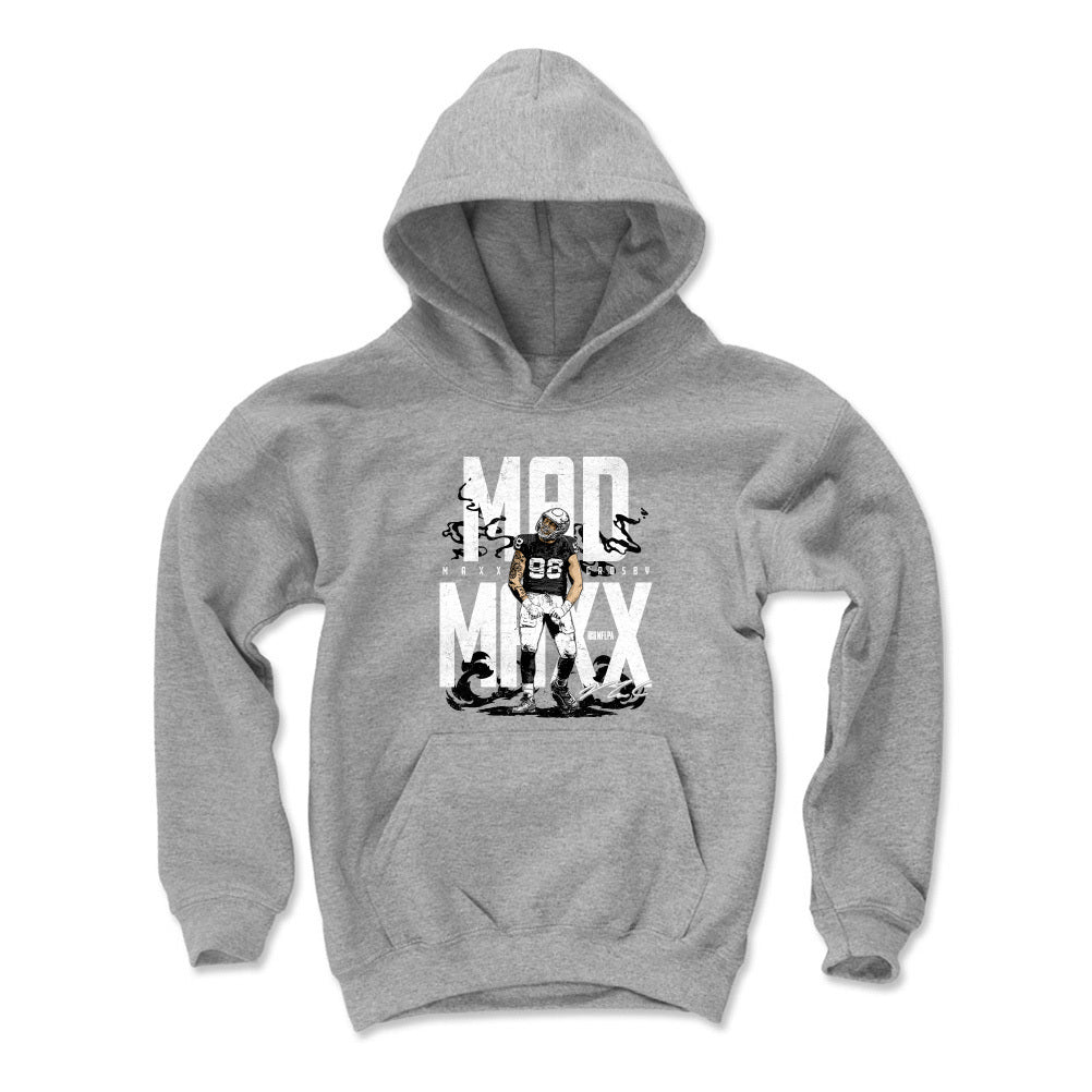 Maxx Crosby Kids Youth Hoodie | 500 LEVEL