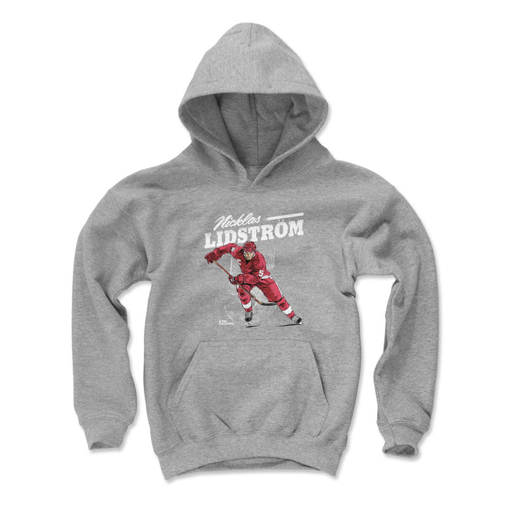 Nicklas Lidstrom Kids Youth Hoodie | 500 LEVEL