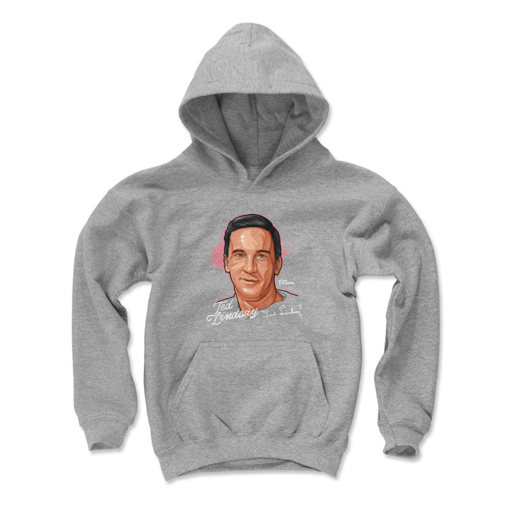 Ted Lindsay Kids Youth Hoodie | 500 LEVEL