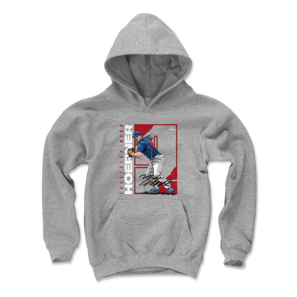 Nico Hoerner Kids Youth Hoodie | 500 LEVEL