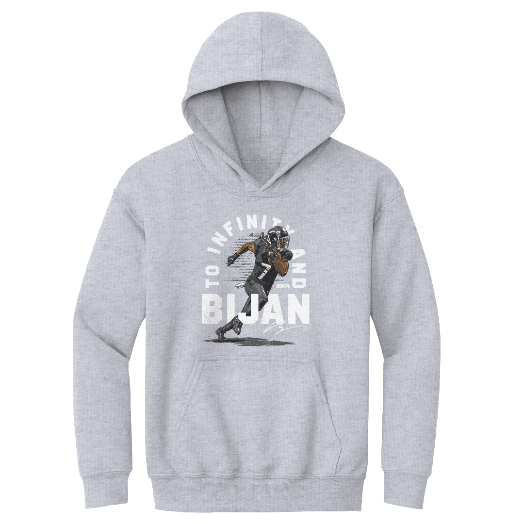 Bijan Robinson Kids Youth Hoodie | 500 LEVEL