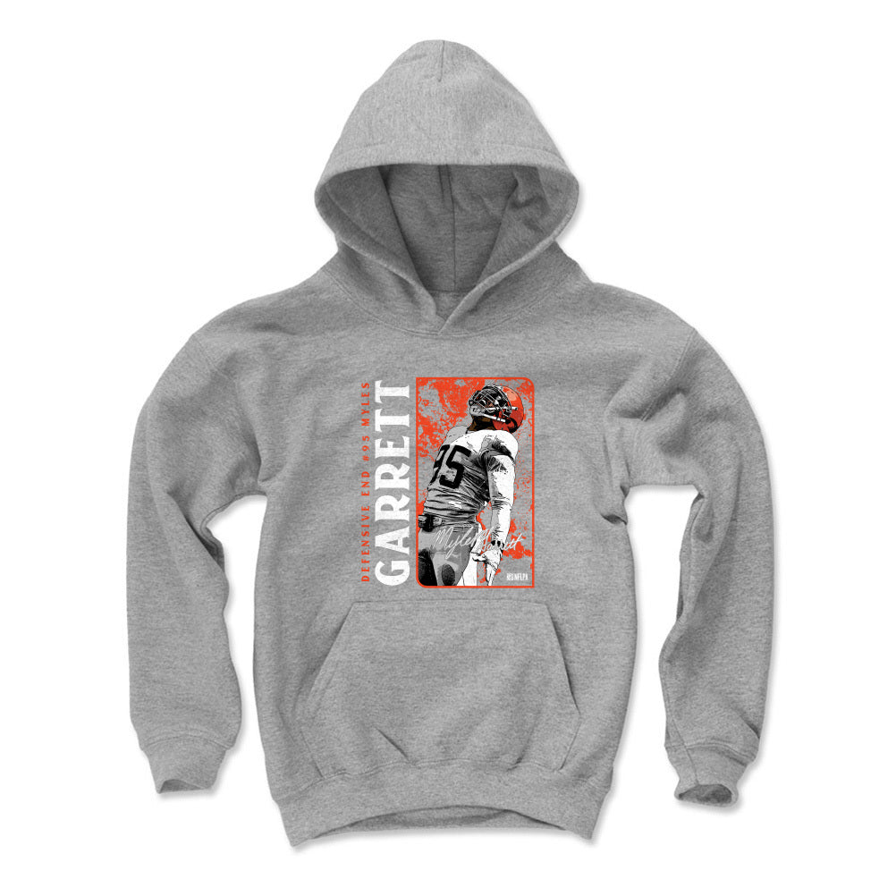 Myles Garrett Kids Youth Hoodie | 500 LEVEL