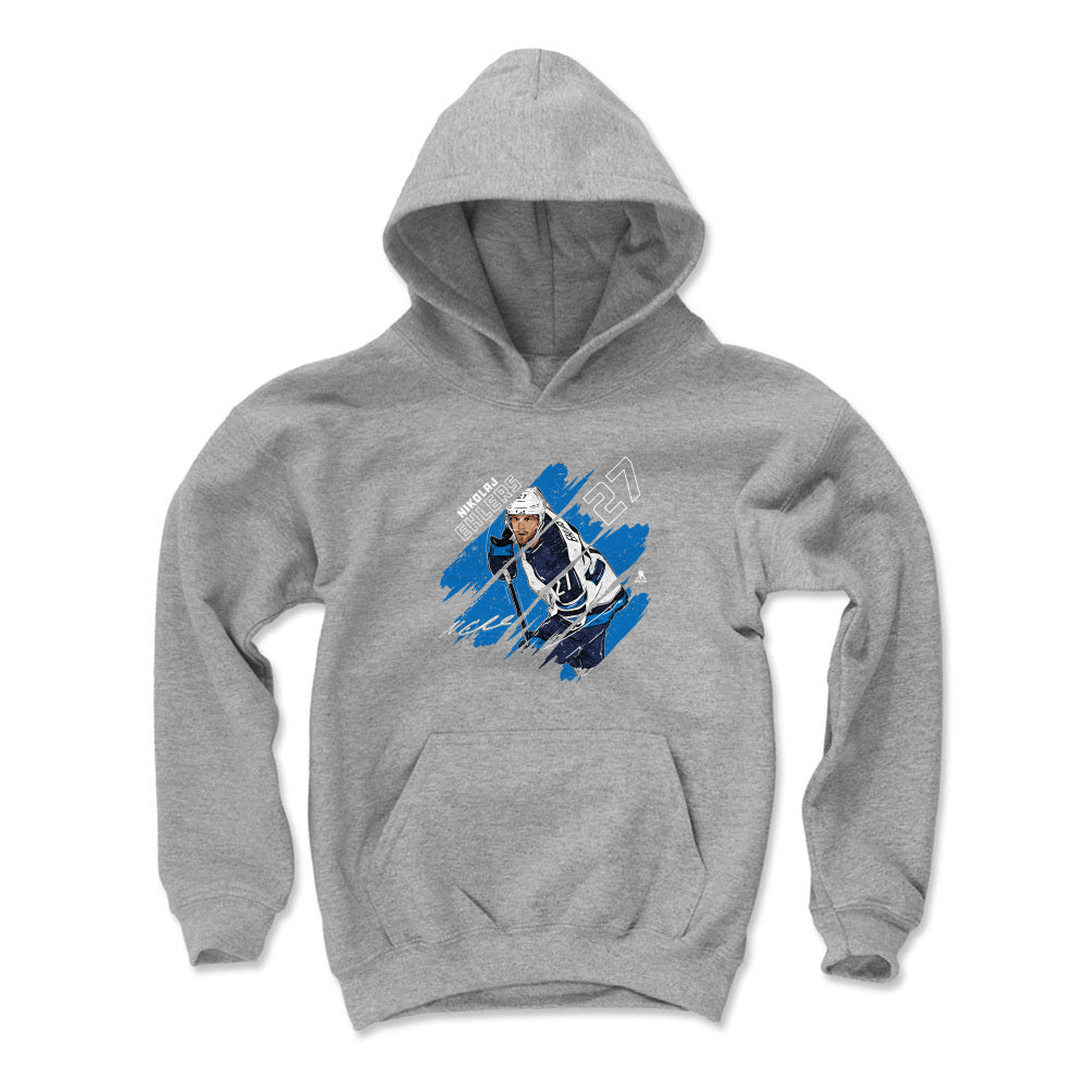 Nikolaj Ehlers Kids Youth Hoodie | 500 LEVEL