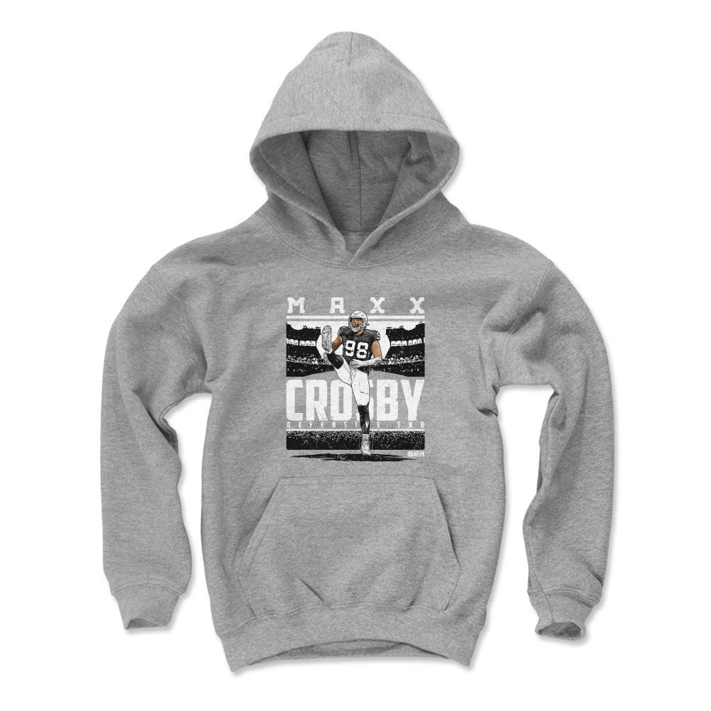 Maxx Crosby Kids Youth Hoodie | 500 LEVEL