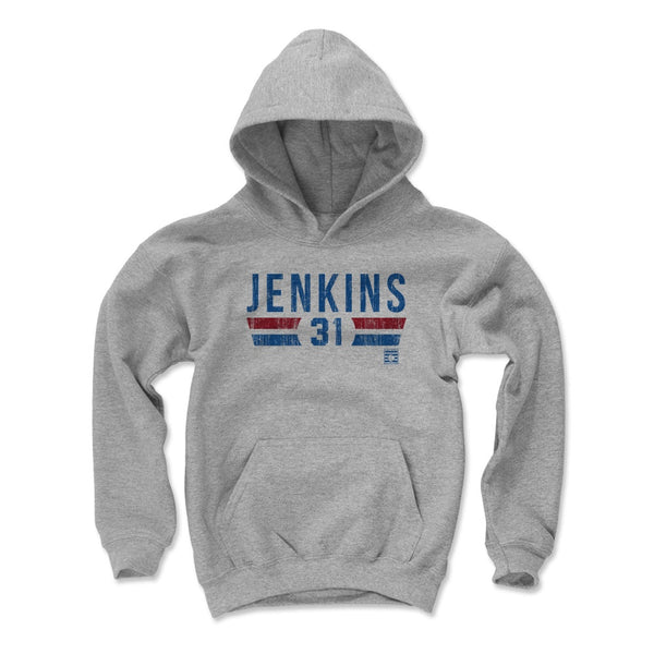 Chicago Cubs Fergie Jenkins Kids Youth Hoodie - Gray - Chicago | 500 Level