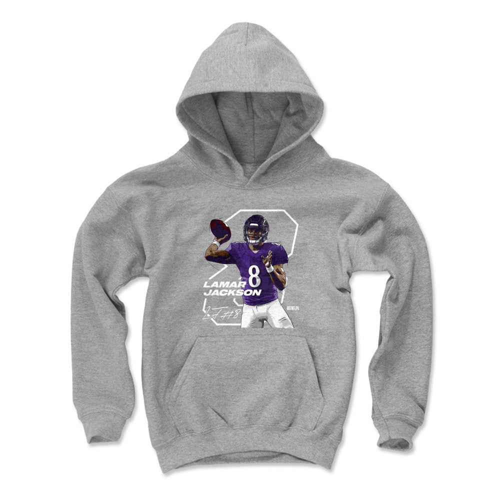 Lamar Jackson Kids Youth Hoodie | 500 LEVEL