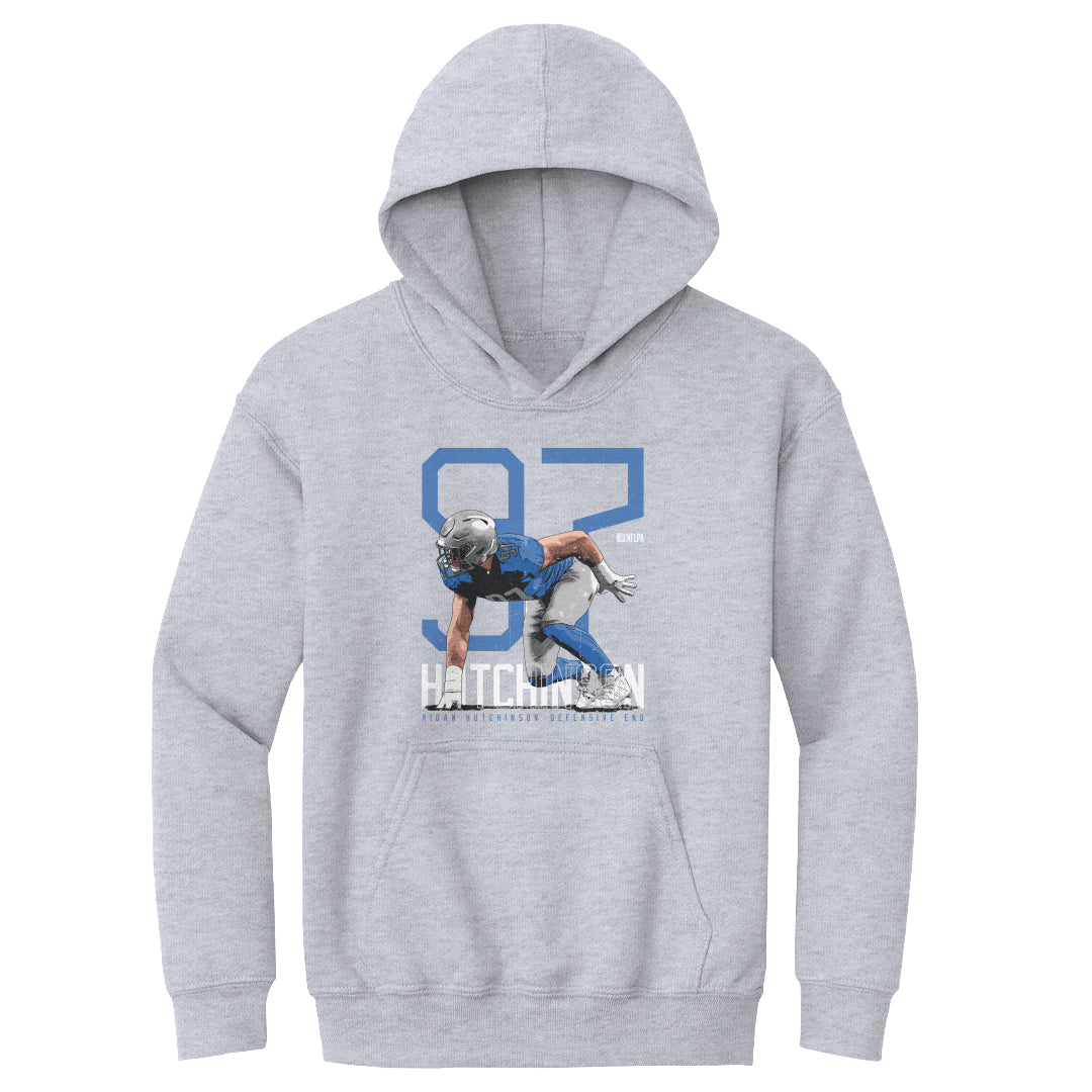 Aidan Hutchinson Kids Youth Hoodie | 500 LEVEL