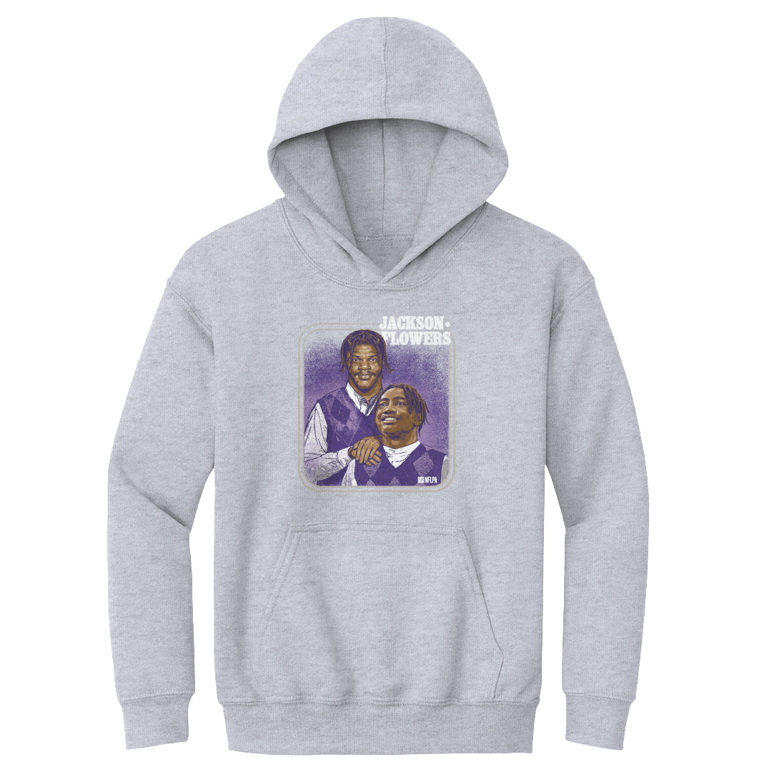 Lamar Jackson Kids Youth Hoodie | 500 LEVEL