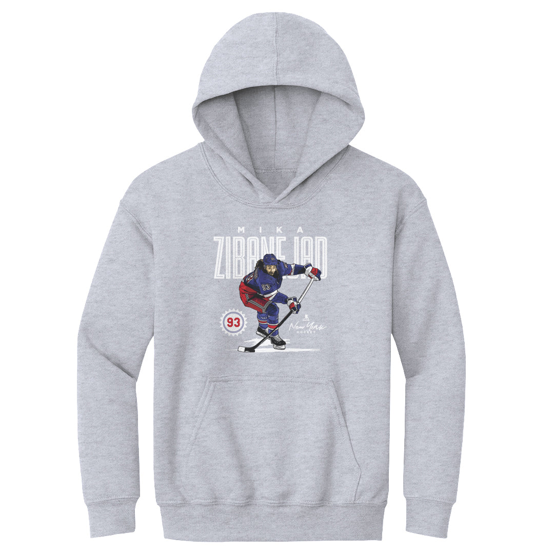 Mika Zibanejad Kids Youth Hoodie | 500 LEVEL